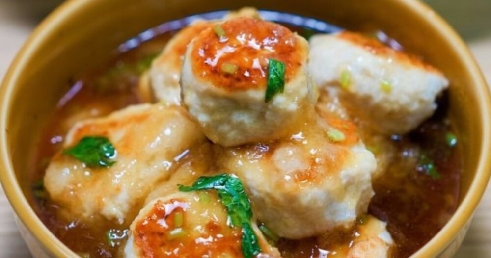 優秀レシピ(2)もっちり食感♪れんこん鶏だんごのみぞれあん